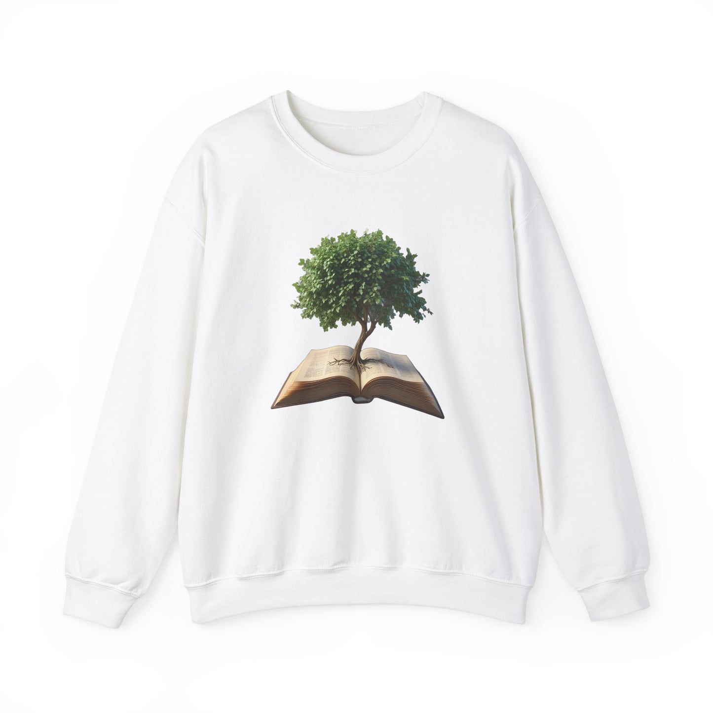 "𝒯𝓇ℯℯ ℴ𝒻 𝓀𝓃ℴ𝓌𝓁ℯ𝒹ℊℯ"" Crewneck Sweatshirt