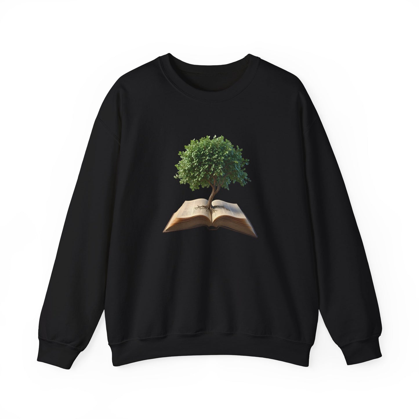 "𝒯𝓇ℯℯ ℴ𝒻 𝓀𝓃ℴ𝓌𝓁ℯ𝒹ℊℯ"" Crewneck Sweatshirt