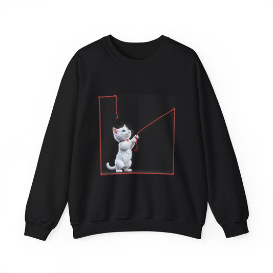 Copy of "𝓣𝓱𝓮 𝓒𝓾𝓻𝓲𝓸𝓾𝓼 𝓚𝓲𝓽𝓽𝓮𝓷" Crewneck Sweatshirt